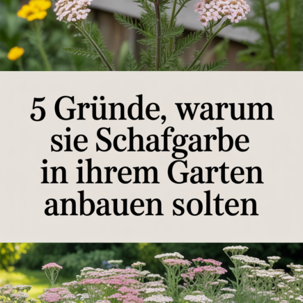 5 Gründe, warum Sie Schafgarbe in Ihrem Garten anbauen sollten