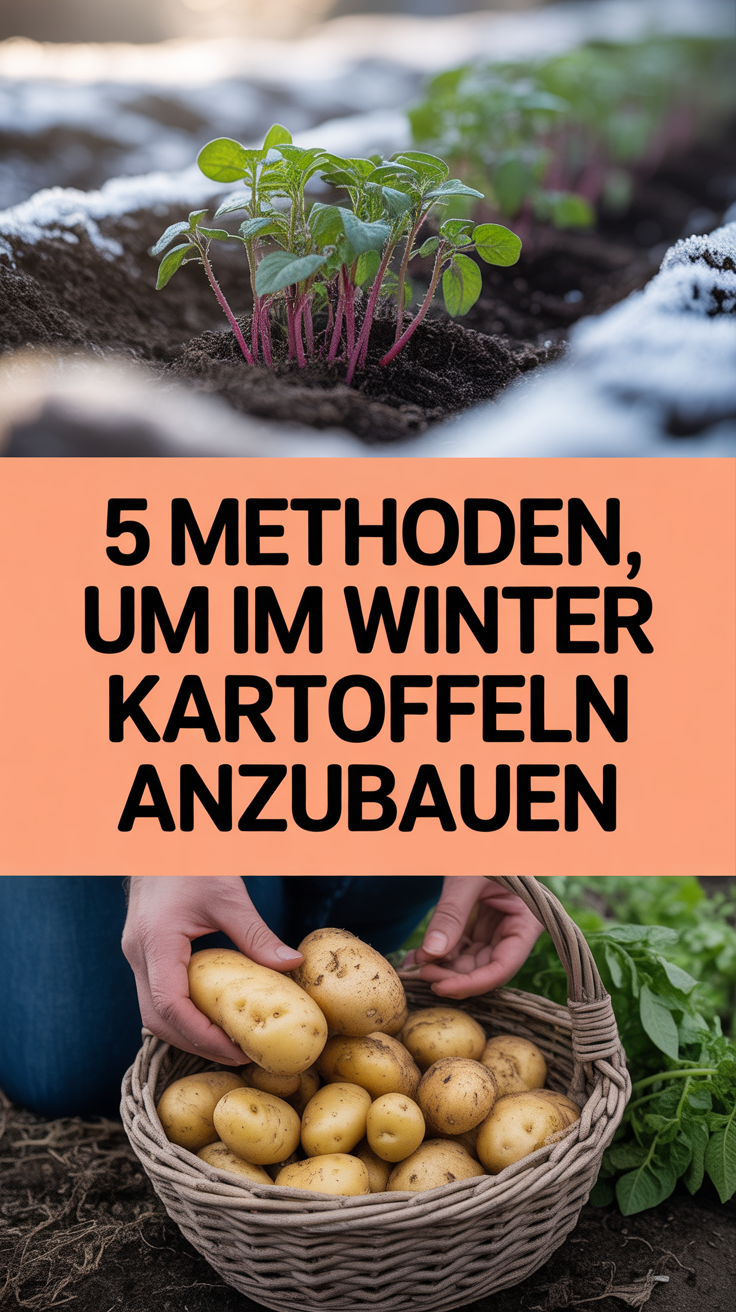 5 Methoden, um im Winter Kartoffeln anzubauen