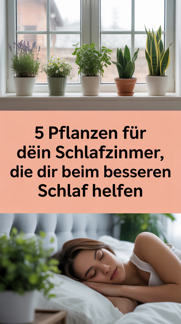 5 Pflanzen für dein Schlafzimmer, die dir beim besseren Schlaf helfen