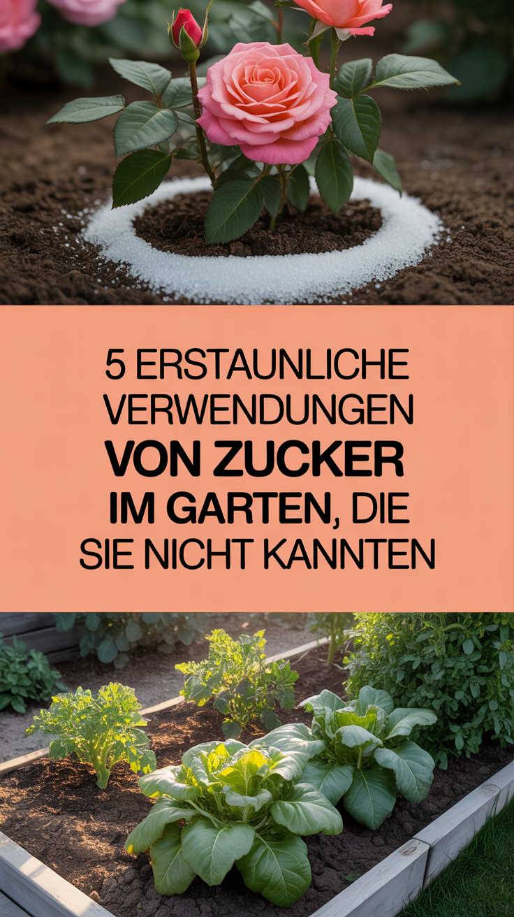 5 erstaunliche Verwendungen von Zucker im Garten, die Sie nicht kannten
