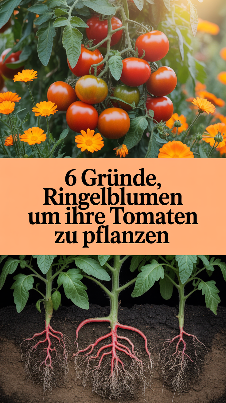 6 Gründe, Ringelblumen um Ihre Tomaten zu pflanzen