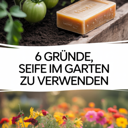 6 Gründe, Seife im Garten zu verwenden