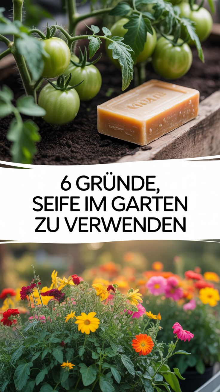 6 Gründe, Seife im Garten zu verwenden