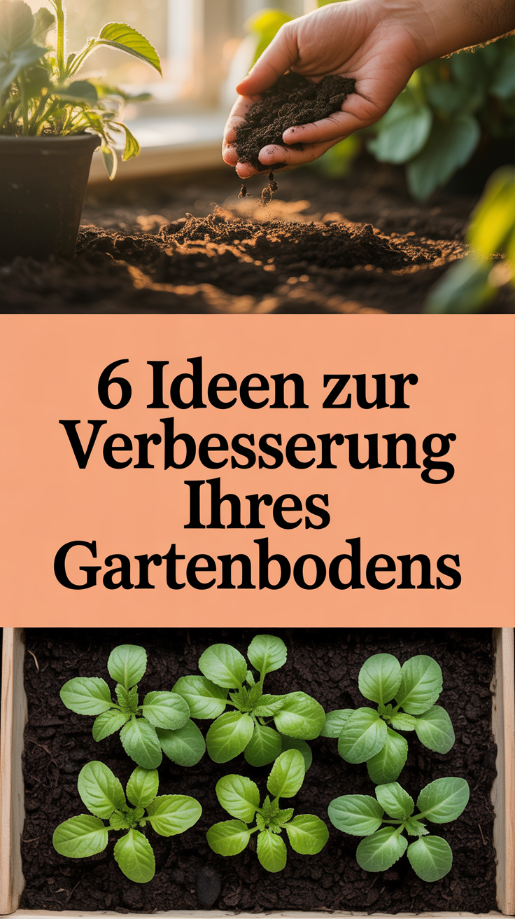 6 Ideen zur Verbesserung Ihres Gartenbodens