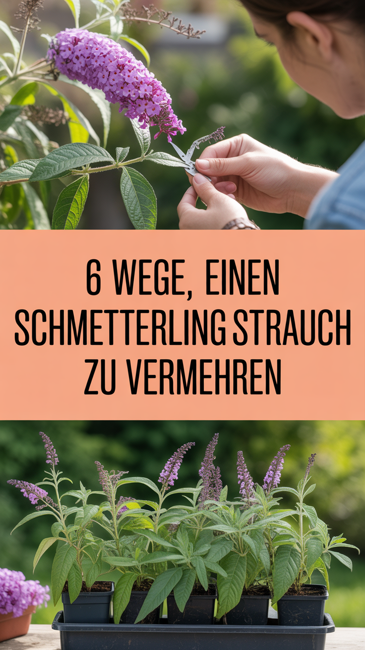 6 Wege, einen Schmetterlingsstrauch zu vermehren