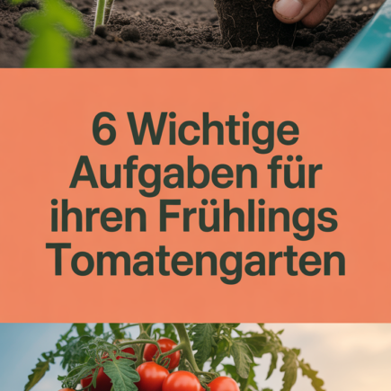 6 Wichtige Aufgaben für Ihren Frühlingstomatengarten