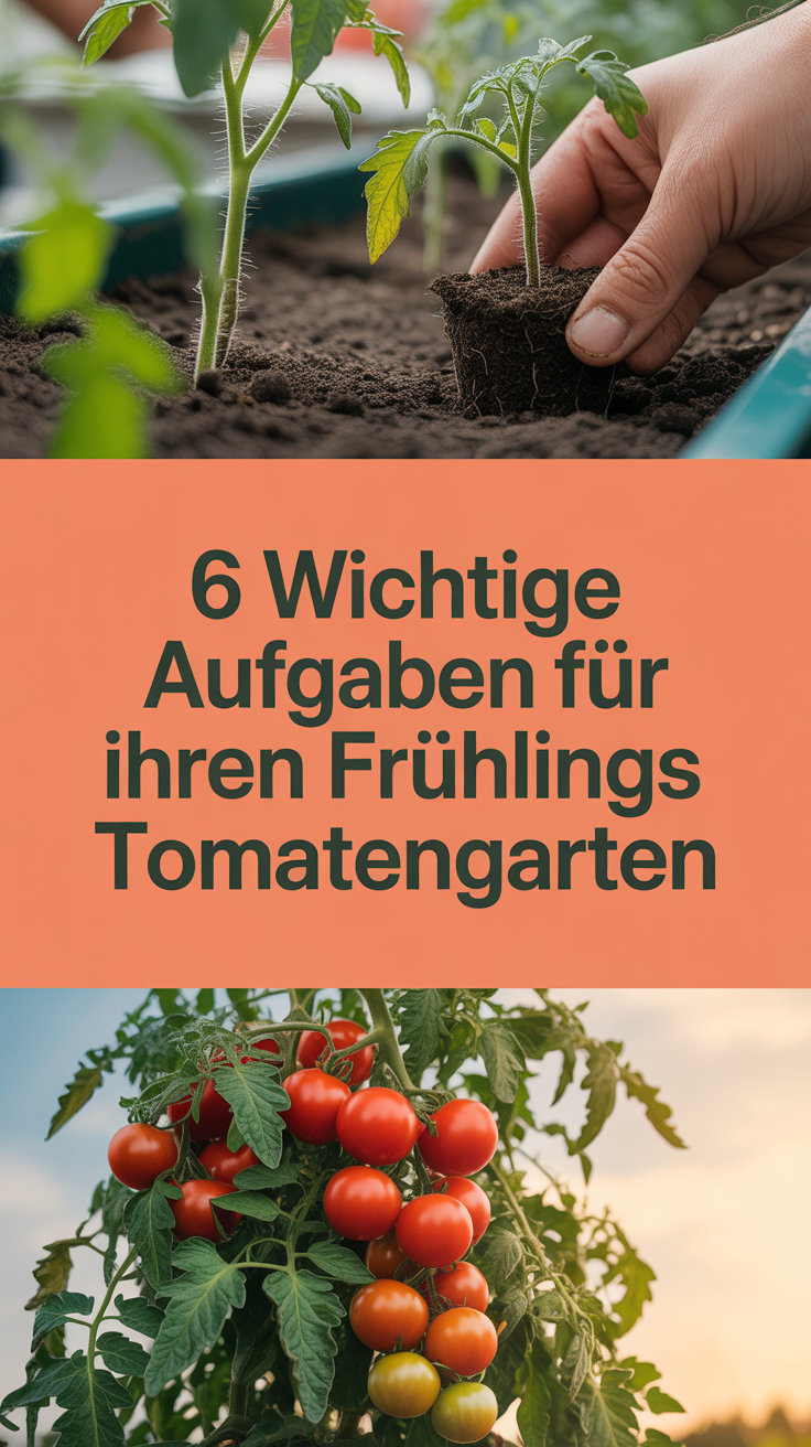 6 Wichtige Aufgaben für Ihren Frühlingstomatengarten