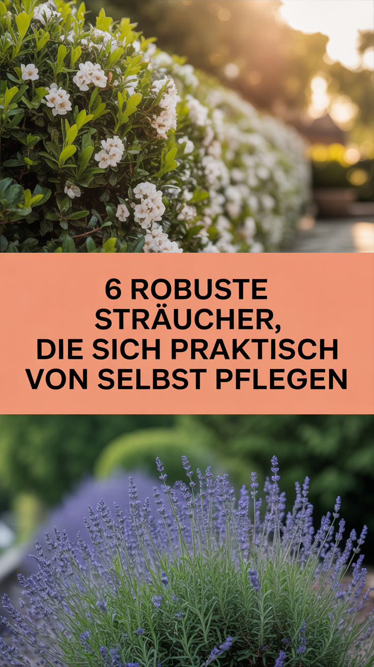 6 robuste Sträucher, die sich praktisch von selbst pflegen