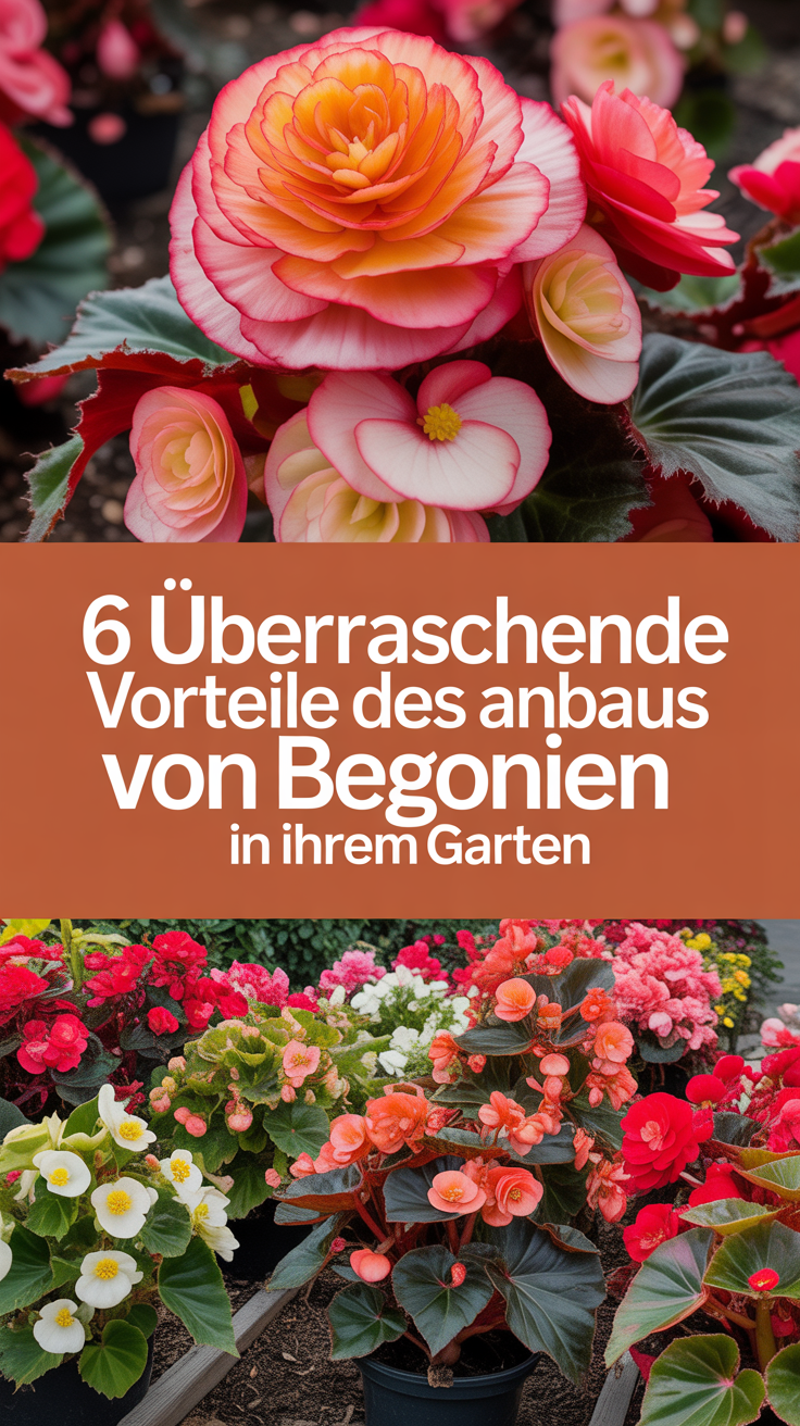 6 überraschende Vorteile des Anbaus von Begonien in Ihrem Garten
