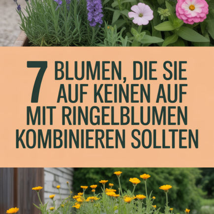 7 Blumen, die Sie auf keinen Fall mit Ringelblumen kombinieren sollten