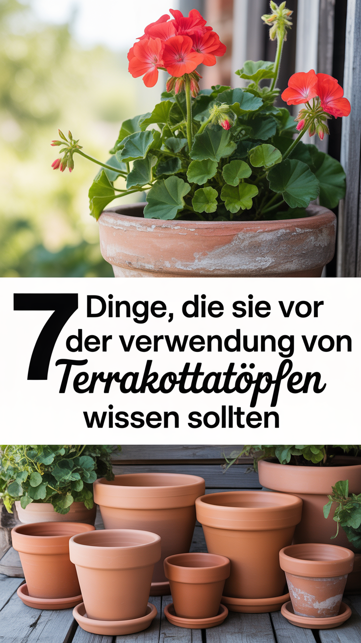 7 Dinge, die Sie vor der Verwendung von Terrakottatöpfen wissen sollten