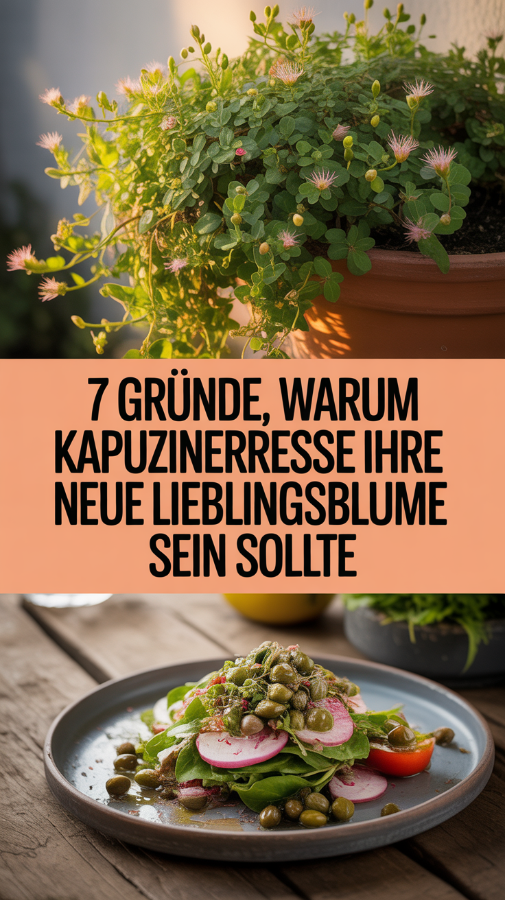 7 Gründe, warum Kapuzinerkresse Ihre neue Lieblingsblume sein sollte