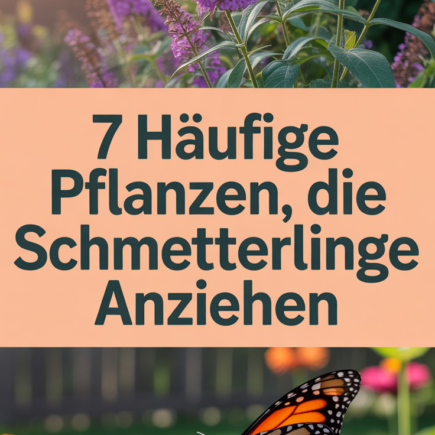 7 Häufige Pflanzen, die Schmetterlinge anziehen