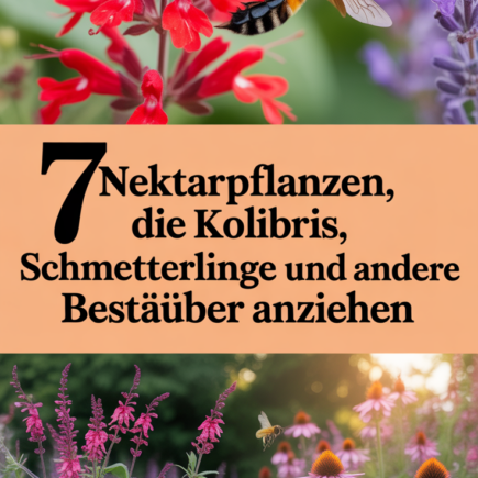 7 Nektarpflanzen, die Kolibris, Schmetterlinge und andere Bestäuber anziehen