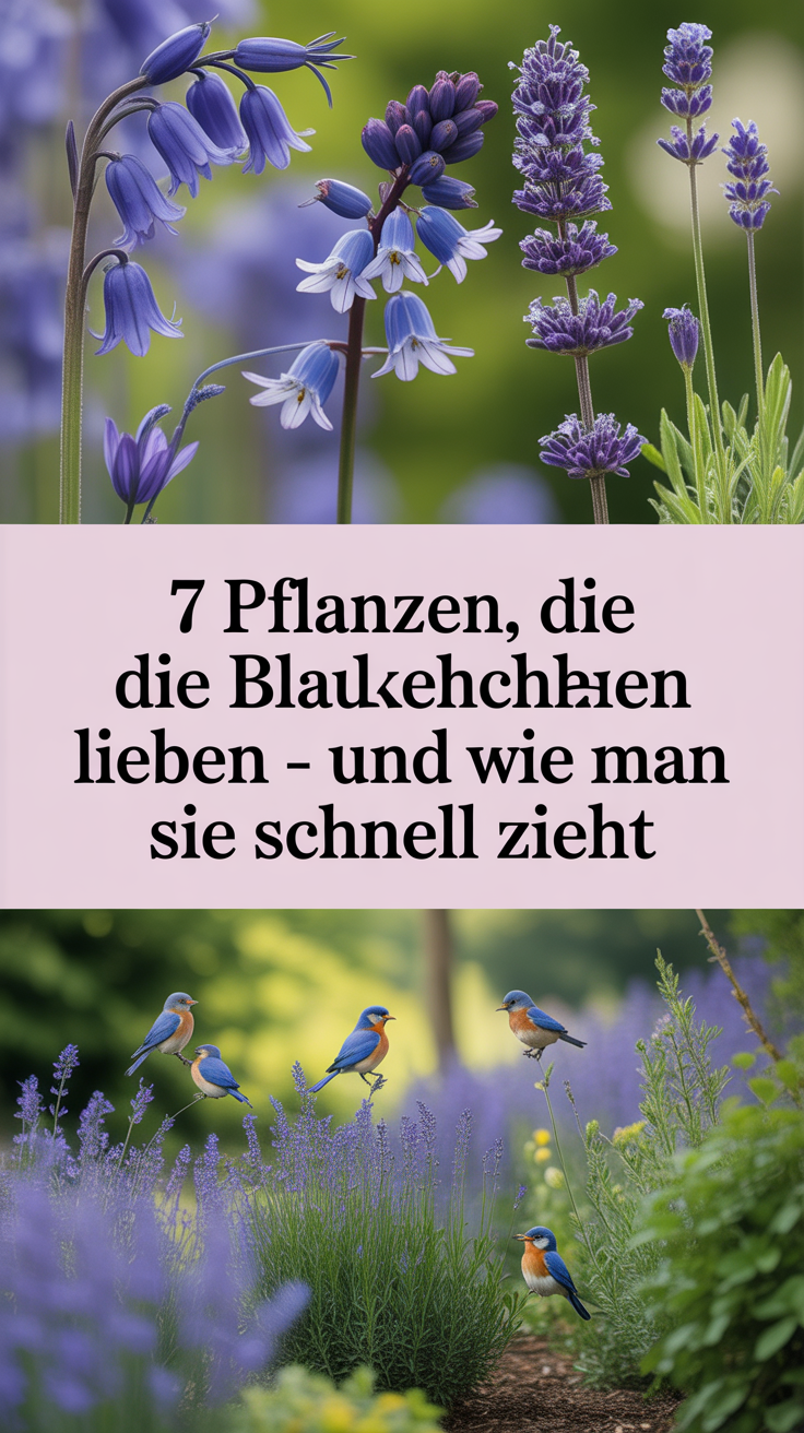 7 Pflanzen, die Blaukehlchen lieben – und wie man sie schnell zieht