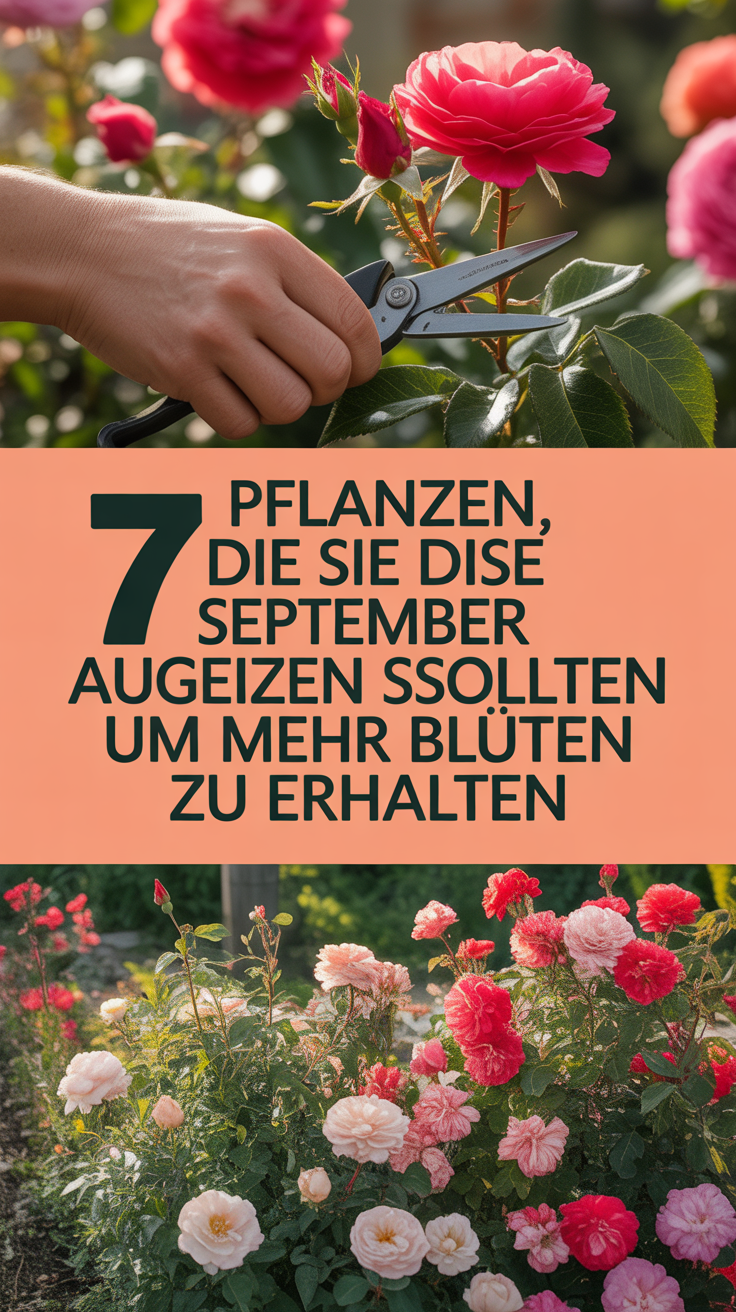 7 Pflanzen, die Sie diesen September ausgeizen sollten, um mehr Blüten zu erhalten