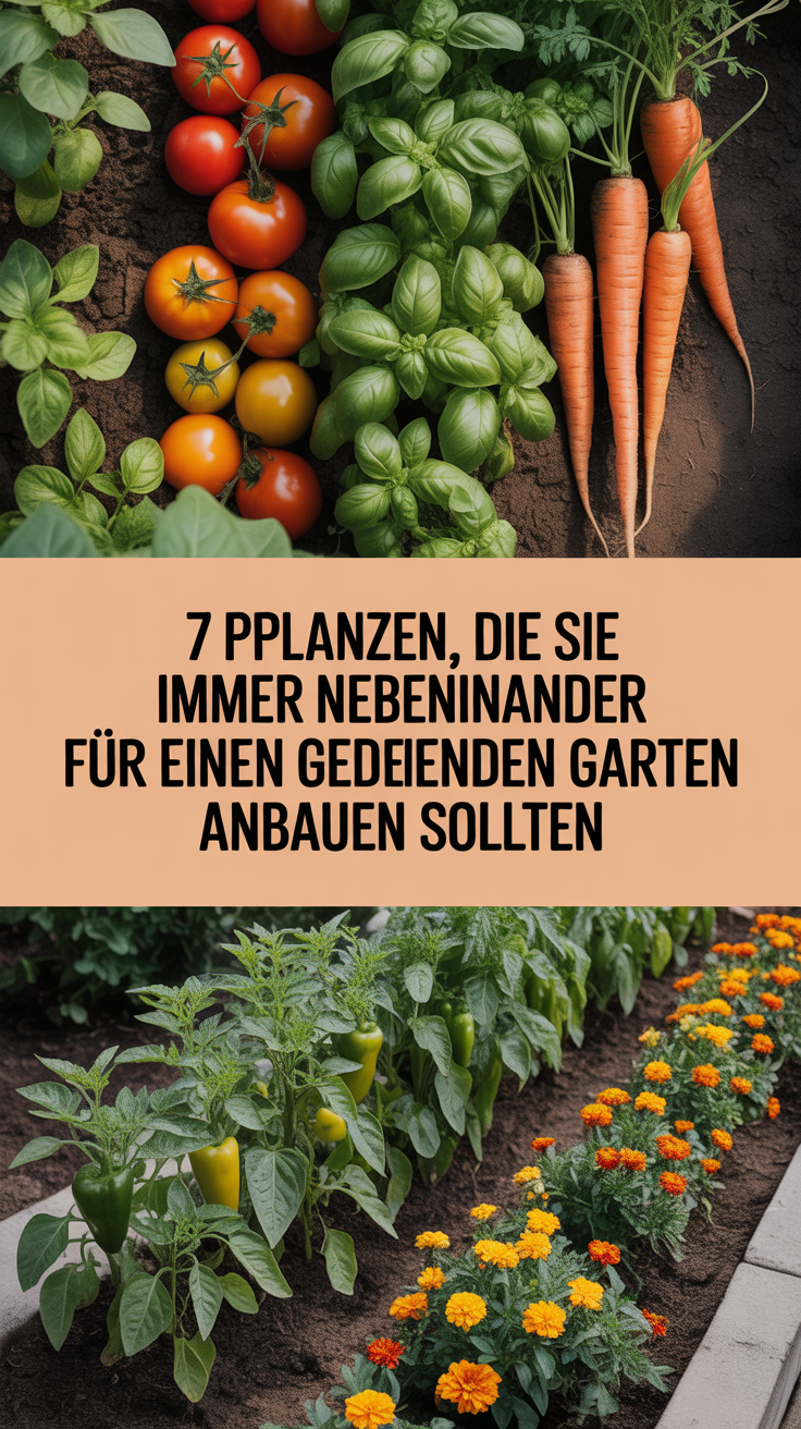 7 Pflanzen, die Sie immer nebeneinander für einen gedeihenden Garten anbauen sollten