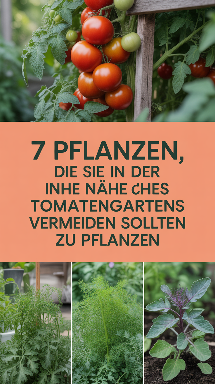 7 Pflanzen, die Sie in der Nähe Ihres Tomatengartens vermeiden sollten zu pflanzen