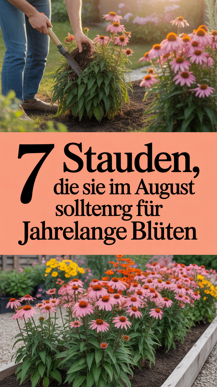7 Stauden, die Sie im August teilen sollten für jahrelange Blüten