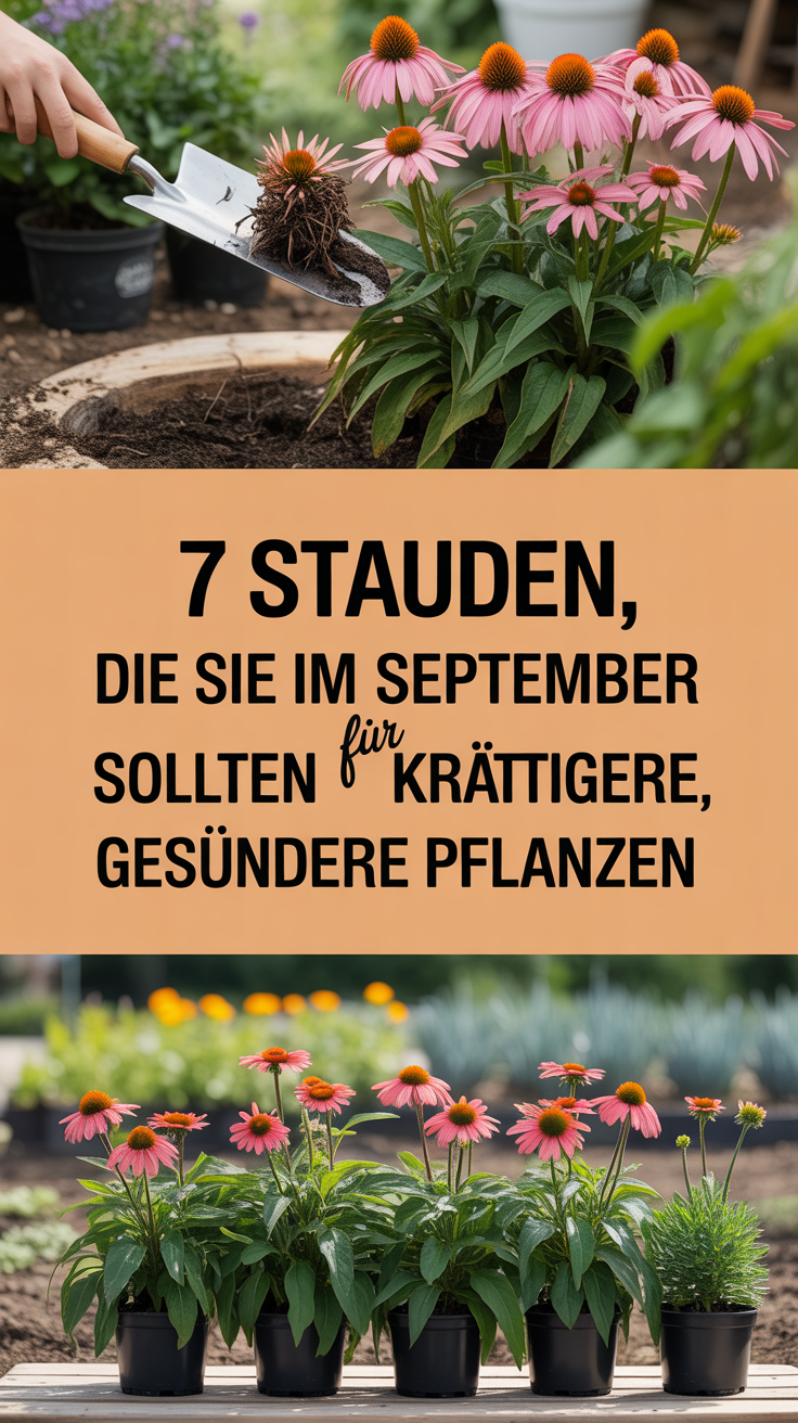 7 Stauden, die Sie im September teilen sollten für kräftigere, gesündere Pflanzen