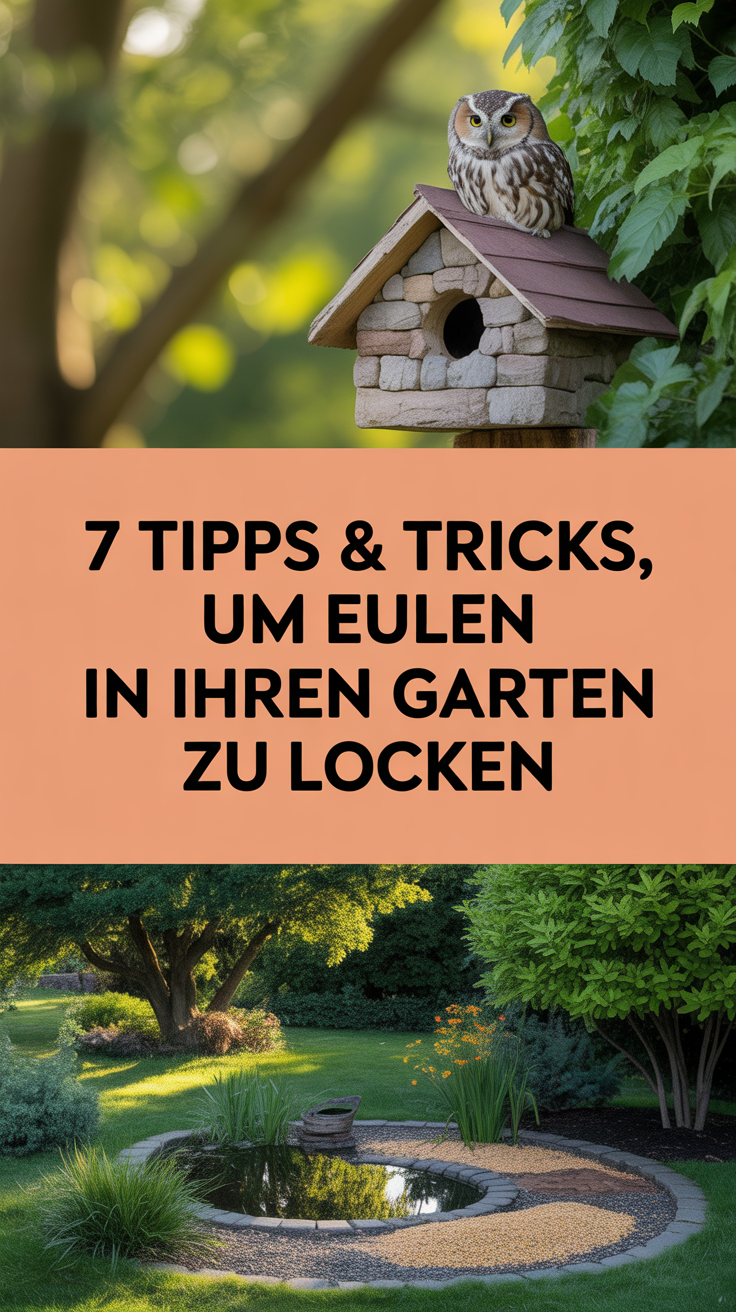 7 Tipps & Tricks, um Eulen in Ihren Garten zu locken