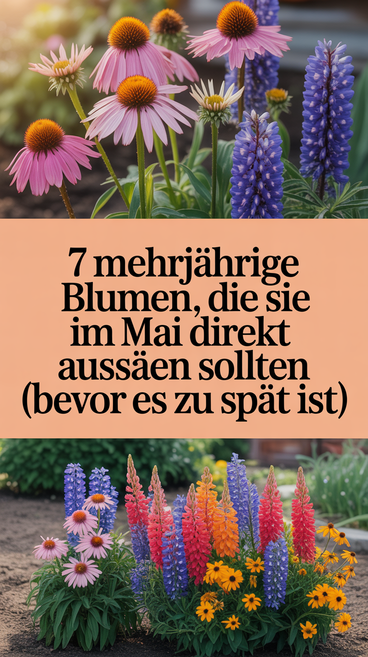 7 mehrjährige Blumen, die Sie im Mai direkt aussäen sollten (bevor es zu spät ist!)