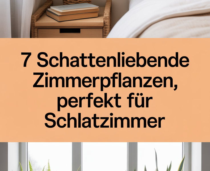 7 schattenliebende Zimmerpflanzen, perfekt für Schlafzimmer