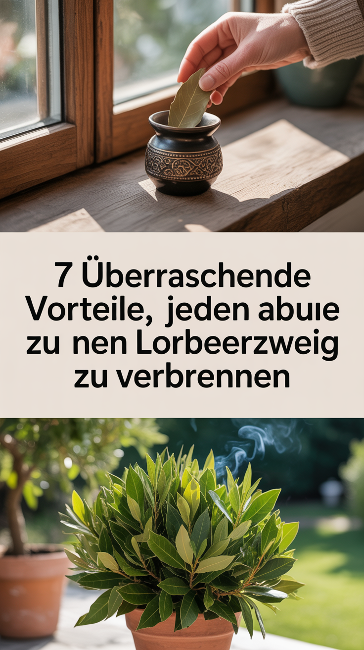 7 überraschende Vorteile, jeden Abend zu Hause einen Lorbeerzweig zu verbrennen