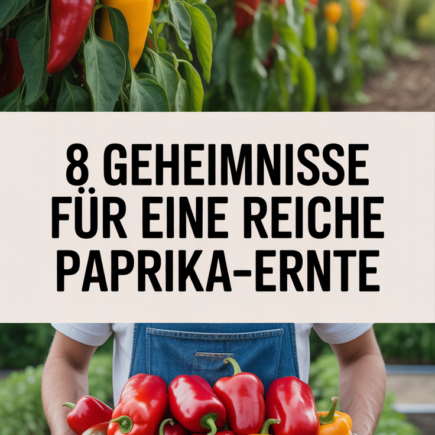 8 Geheimnisse für eine reiche Paprika-Ernte