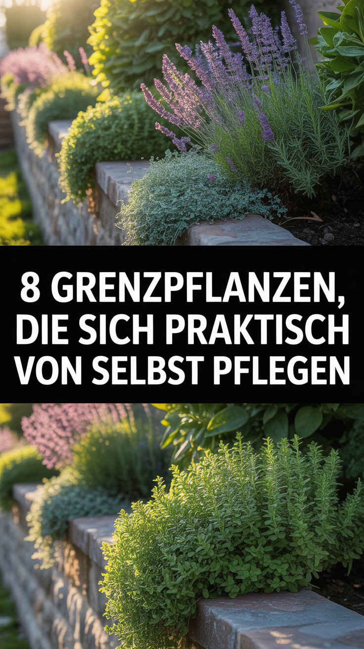 8 Grenzpflanzen, die sich praktisch von selbst pflegen