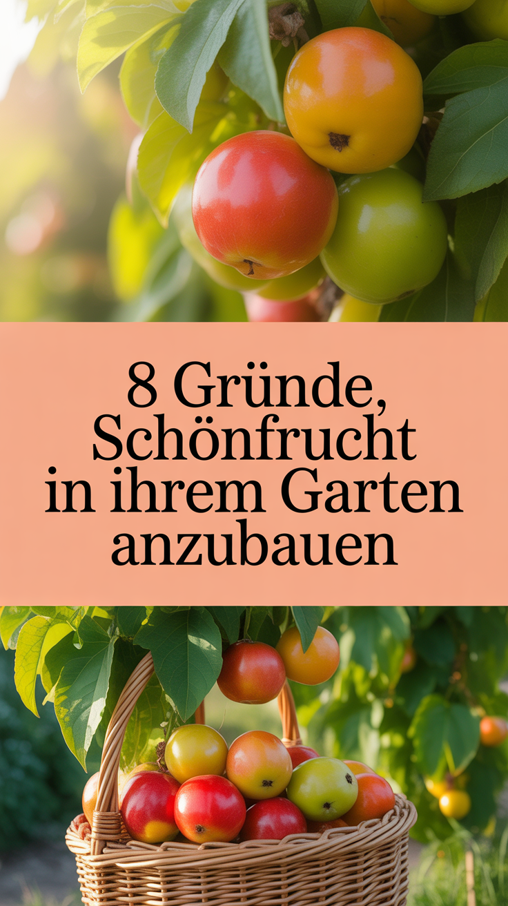 8 Gründe, Schönfrucht in Ihrem Garten anzubauen
