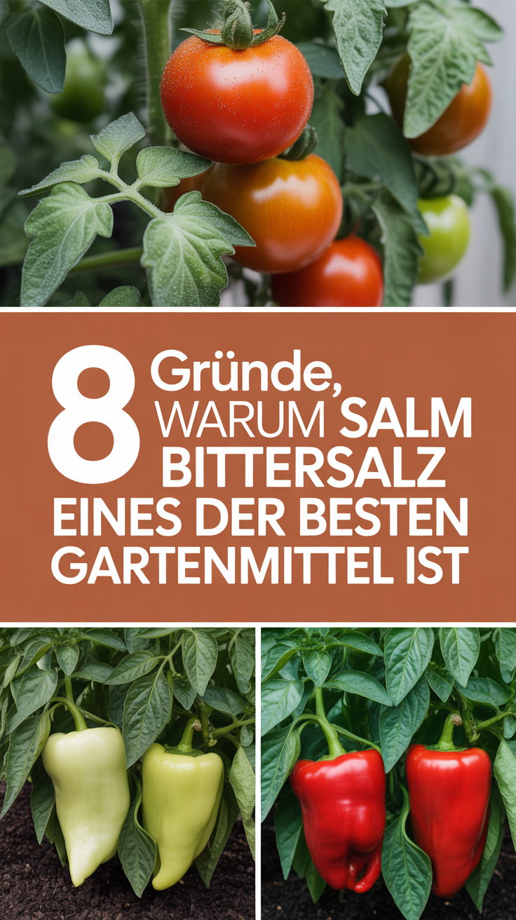 8 Gründe, warum Bittersalz eines der besten Gartenmittel ist
