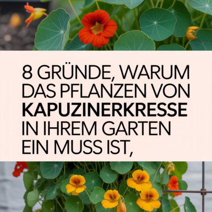 8 Gründe, warum das Pflanzen von Kapuzinerkresse in Ihrem Garten ein Muss ist