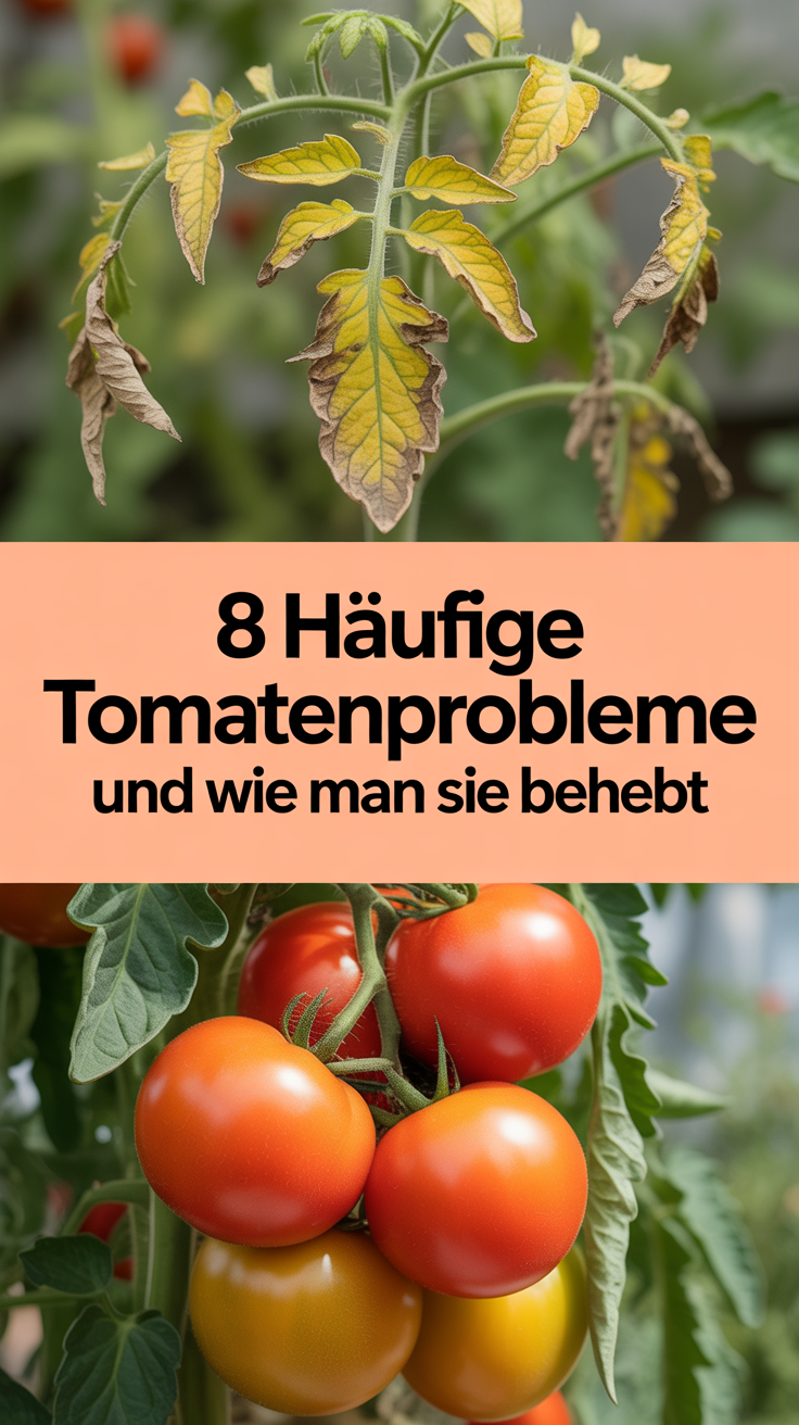 8 Häufige Tomatenprobleme und wie man sie behebt