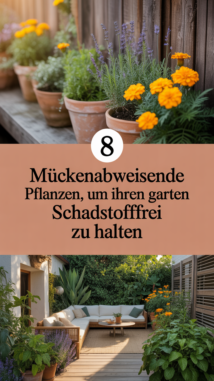 8 Mückenabweisende Pflanzen, um Ihren Garten schadstofffrei zu halten