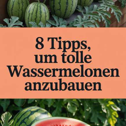 8 Tipps, um tolle Wassermelonen anzubauen