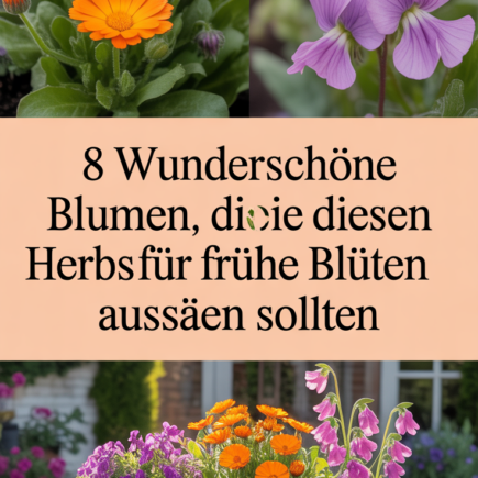 8 Wunderschöne Blumen, die Sie diesen Herbst für frühe Blüten aussäen sollten