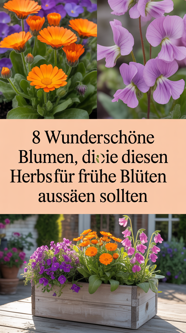 8 Wunderschöne Blumen, die Sie diesen Herbst für frühe Blüten aussäen sollten