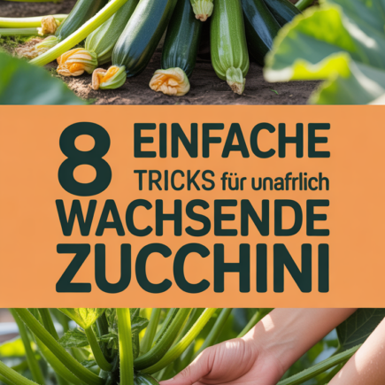 8 einfache Tricks für unaufhörlich wachsende Zucchini