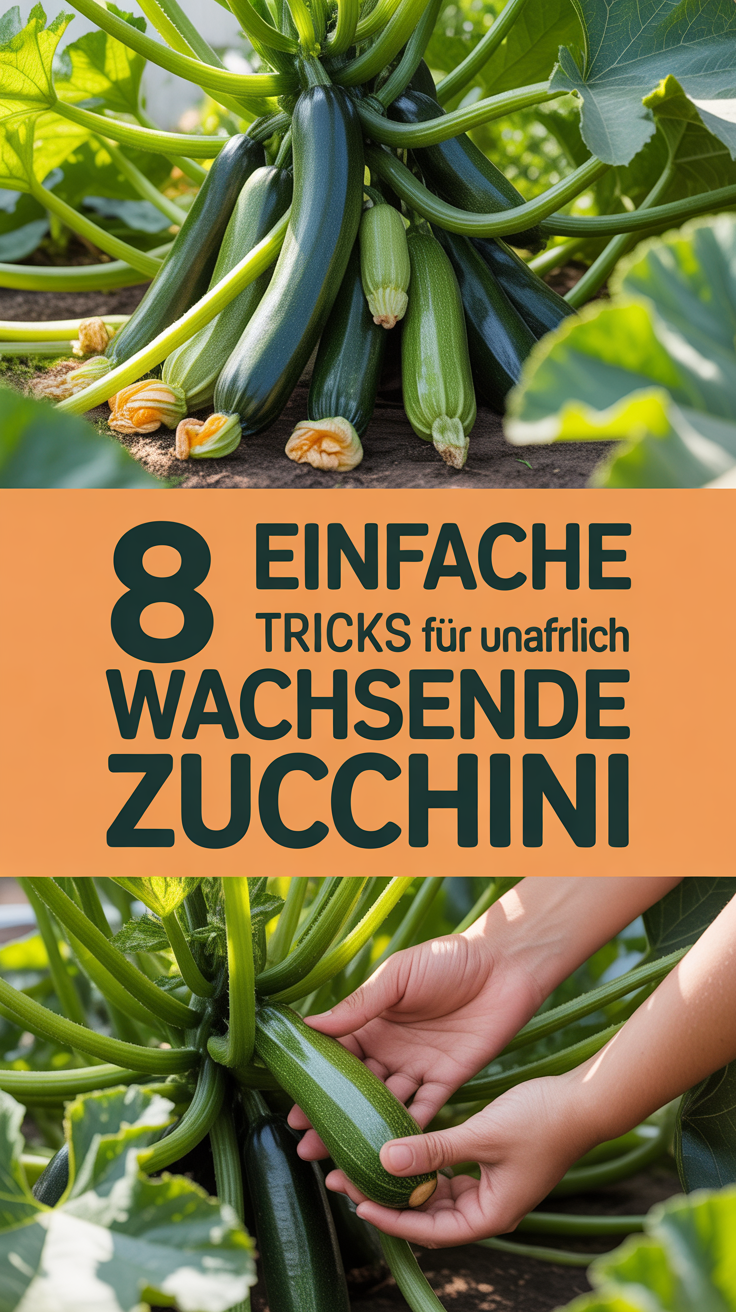 8 einfache Tricks für unaufhörlich wachsende Zucchini
