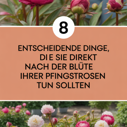 8 entscheidende Dinge, die Sie direkt nach der Blüte Ihrer Pfingstrosen tun sollten