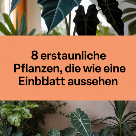 8 erstaunliche Pflanzen, die wie eine Einblatt aussehen