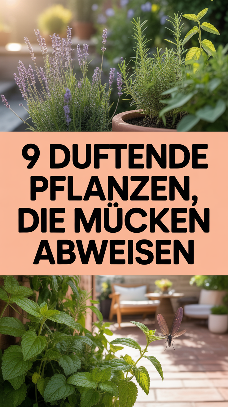 9 Duftende Pflanzen, die Mücken abweisen