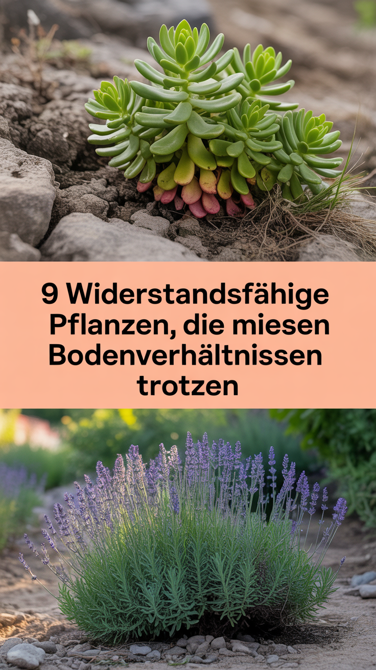 9 Widerstandsfähige Pflanzen, die miesen Bodenverhältnissen trotzen
