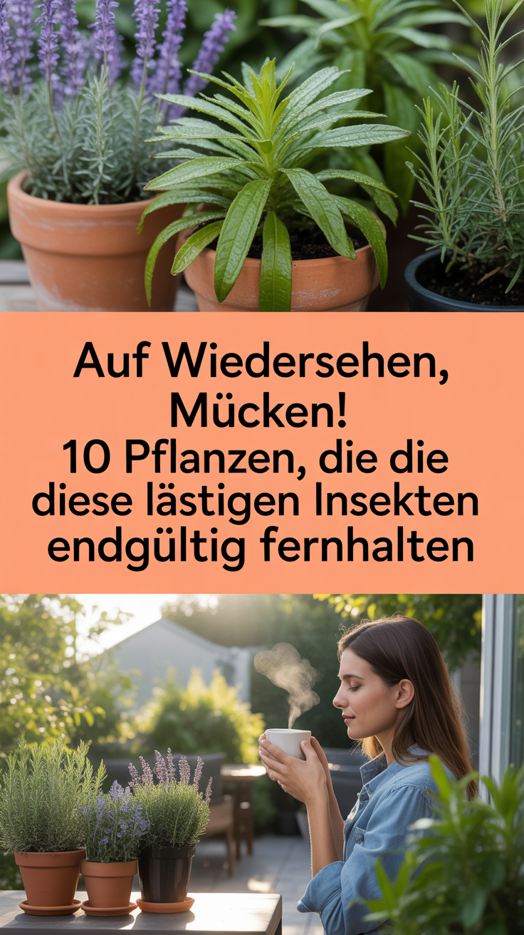 Auf Wiedersehen, Mücken! 10 Pflanzen, die diese lästigen Insekten endgültig fernhalten