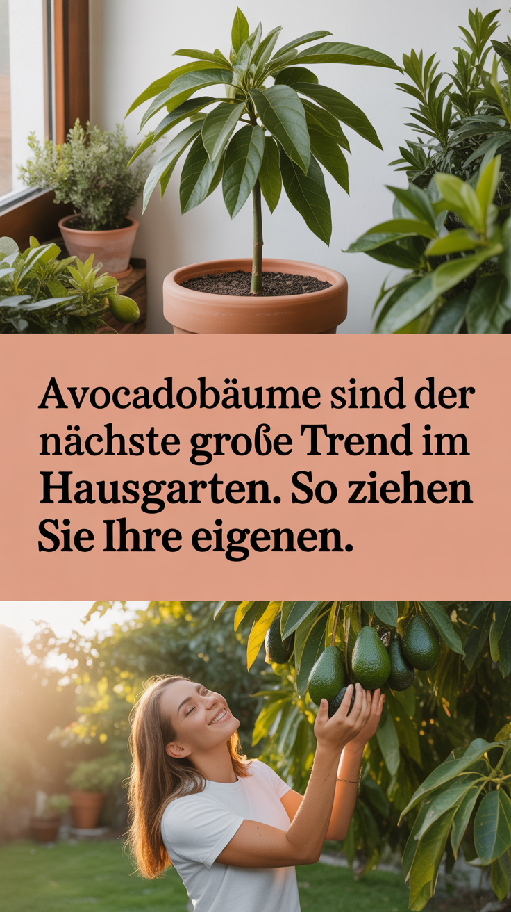 Avocadobäume sind der nächste große Trend im Hausgarten. So ziehen Sie Ihre eigenen.