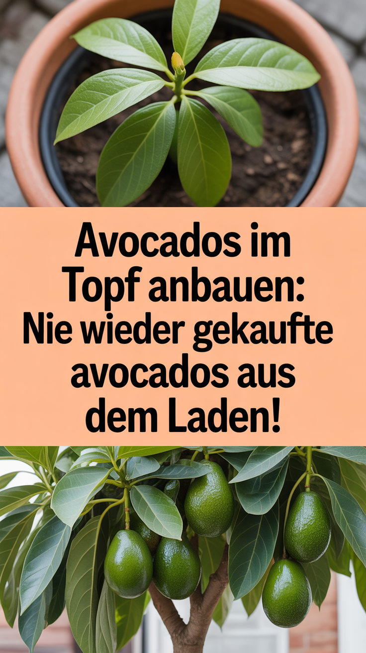 Avocados im Topf anbauen: Nie wieder gekaufte Avocados aus dem Laden!