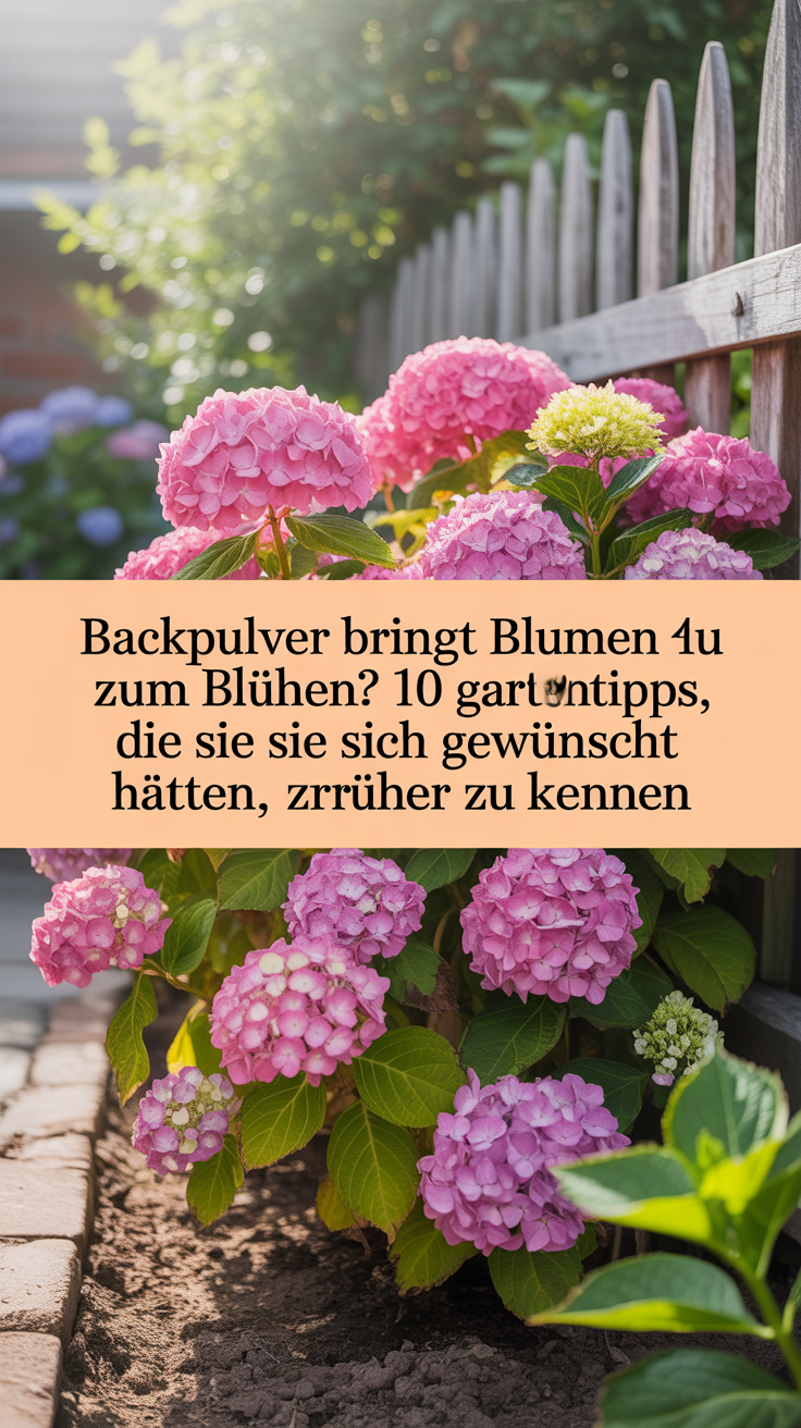 Backpulver bringt Blumen zum Blühen? 10 clevere Gartentipps, die Sie sich gewünscht hätten, früher zu kennen