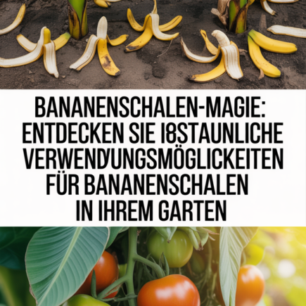 Bananenschalen-Magie: Entdecken Sie 10 erstaunliche Verwendungsmöglichkeiten für Bananenschalen in Ihrem Garten