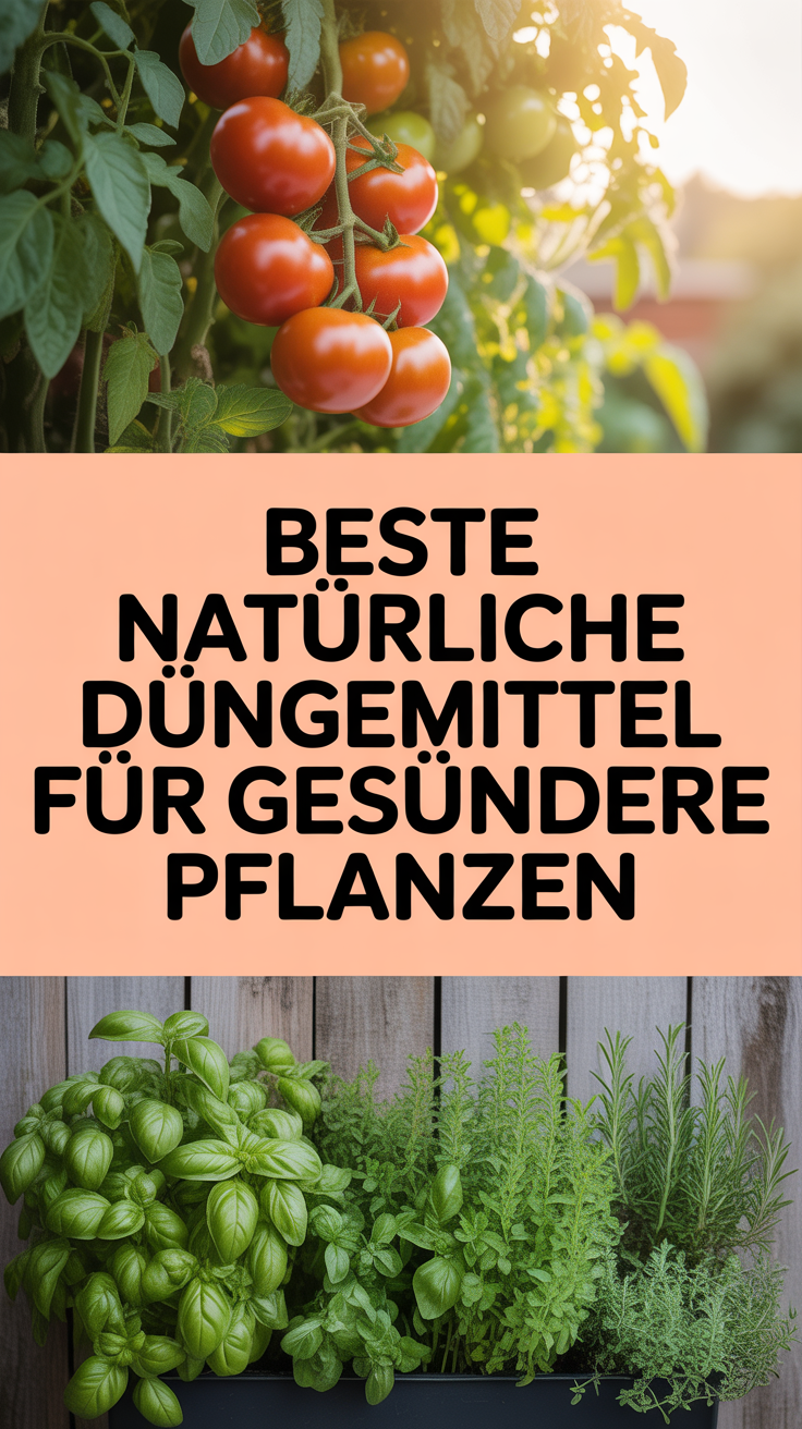 Beste natürliche Düngemittel für gesündere Pflanzen